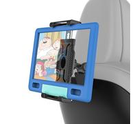 INSSKY Tesla Back Seat Tool-Free 360° Adjustable Car Mount Portable Snap-On Installation & Anti-Slip Base, Fit Thickness Case (Deep Max 1.18'') for iPad Pro/Air/Mini, Galaxy Tab, all 6.1-15.6" Devices