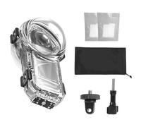 Insta 360 X5 Invisible Dive Case, Quick Release Mount Splash Prevention Housing Waterproof Up to 60M (197ft) Underwater Dive Protective Shell for Insta360 X5 with Bracket Accessories