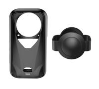 Insta 360 X6 Silicone Protective Case with Lens Cap for Insta360 X6, Anti-Scratch Protective Cover Silicone Sleeve for Insta 360 X6 Action Camera Accessories