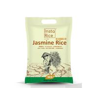 Insta Rice AAA Premium Vietnamese Jasmine Fragrant Rice 5kg - Naturally Aromatic Long Grain - Soft and Fluffy Texture - Gluten-Free and Plant-Based