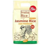 Insta Rice AAA Vietnamese Jasmine Rice 20kg | Fragrant Long Grain White Rice | Soft & Fluffy | Everyday Asian Rice