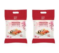 Insta Rice Premium Sushi Rice 10kg (2 x 5kg Pack) - Japanese-Style Short Grain Rice - Soft & Sticky Texture - For Sushi, Onigiri, Rice Bowls & Everyday Cooking