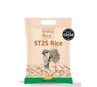 Insta Rice ST25 Jasmine Rice | Premium Vietnamese Fragrant Long Grain Rice | Great Taste Award 2024 | Soft Fluffy Aromatic Rice | Direct from Mekong Delta | Natural No Additives 5kg