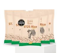 Insta Rice ST25 Jasmine Rice | Premium Vietnamese Fragrant Long Grain Rice | Great Taste Award 2024 | Soft Fluffy Aromatic Rice | Direct from Mekong Delta | Natural No Additives 50kg