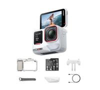 Insta360 Ace Pro 2 Arctic White Limited Edition - Xplorer Bundle Moonlight Silver 8K Camera Co-Engineered with Leica, 1/1.3" Sensor, Dual AI Chip, Leading Low Light, Flip Screen & AI Editing