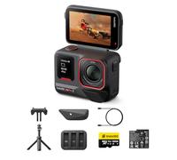 Insta360 Ace Pro 2 Creator Bundle - Portable 8K Waterproof Action Camera Co-Engineered with Leica, 1/1.3" Sensor, Dual AI Chip, Leading Low Light, Superior Audio, Flip Screen & AI Editing for Vlogs