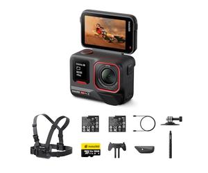 Insta360 Ace Pro 2 Ski Bundle - 8K Waterproof Action Camera Co-Engineered with Leica, 1/1.3" Sensor, Dual AI Chip, Leading Low Light, Superior Audio, Flip Screen & AI Editing for Vlogs
