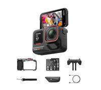 Insta360 Ace Pro 2 Xplorer Bundle Slate Grey - 8K Waterproof Action Camera Co-Engineered with Leica, 1/1.3" Sensor, Dual AI Chip, Leading Low Light, Superior Audio for Street Photography