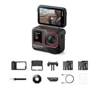 Insta360 Ace Pro 2 Xplorer Creator Bundle Dual Battery - 8K Waterproof Action Camera Co-Engineered with Leica, 1/1.3" Sensor, Dual AI Chip, Leading Low Light, Flip Screen & AI Editing for Vlogs