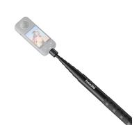 Insta360 Action Invisible Selfie Stick, 1m Lightweight Carbon Fiber Selfie Stick, Compatible with X6, X5, X4 Air, X4, GO Ultra, GO 3S, Ace Pro 2, Ace Pro, Ace, X3 and More, Black