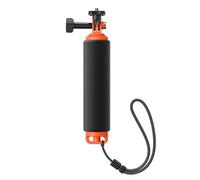 Insta360 Floating Hand Grip, Buoyant Mount with Non-Slip Handle, Compatible with Insta360 Ace, Ace Pro, Ace Pro 2, GO 3, GO 3S, GO Ultra, X2, X3, X4, X5 Action Cameras, Black & Orange