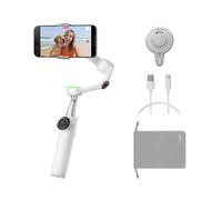Insta360 Flow 2 Pro Magnetic Mount Bundle - Foldable AI Phone Gimbal, 3-Axis Stabilization, Tracks in 200+ Apps with Apple DockKit, MagSafe Mount, Multi-Person & 360° Pan Tracking