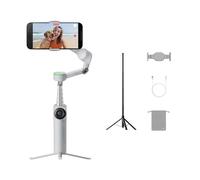 Insta360 Flow 2 Pro Sports Bundle Stone Grey - Foldable AI Phone Gimbal, 3-Axis Stabilization, Tracks in 200+ Apps with Apple DockKit, Throwpod, Multi-Person & 360 Pan Tracking, Built-in Tripod