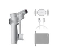 Insta360 Flow 2 Pro Standard Bundle (Stone Grey) - Foldable AI Smartphone Gimbal with Apple DockKit Tracking, 360° Infinite Pan Tracking & 3-Axis Stabilisation