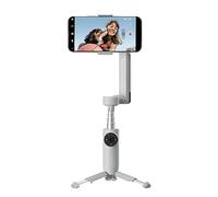 Insta360 Flow - AI-Powered Smartphone Stabilizer, Auto Tracking Phone Gimbal, 3-Axis Stabilization, Built-In Selfie Stick & Tripod, Portable & Foldable, YouTube TikTok Video, Stone Gray
