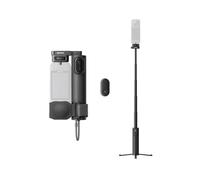 Insta360 Foldable 2-in-1 Selfie Stick Remote Kit with Invisible Stick, Built-in Tripod, Ideal for Vlogging, Hiking, Group Shots, Supports X5, X4 Air, X4, X3 Action Cameras