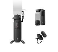 Insta360 FOMO Power Handle with 6100mAh Battery, Mini Remote, Foldable Quadpod, Pre-recording Support for X5, X4, X3, X4 Air, Travel Vlogging, Outdoor Adventures, Group Photos