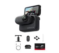 Insta360 GO 3S Motorcycle In-Helmet POV Bundle Special Edition - 4K Tiny Portable Vlogging Camera, Hands-Free POV Cam, Stabilization, 140 Min Battery Life, 10m Waterproof, Action cam for Moto, Sport