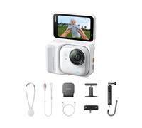 Insta360 GO Ultra Creator Bundle Arctic White - Tiny 4K Cam, Lightweight & Portable, Low Light Excellence, Mount Anywhere, FlowState Stabilization, 200 Min Battery Life