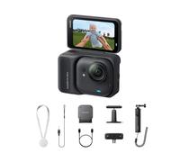 Insta360 GO Ultra Creator Bundle Midnight Black - Tiny 4K Cam, Lightweight & Portable, Low Light Excellence, Mount Anywhere, FlowState Stabilization, 200 Min Battery Life