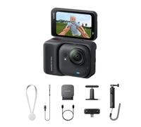 Insta360 GO Ultra Midnight Black Creator Bundle inc Mini 2-in-1 Tripod 2.0, Quick Release Mount & Pivot Stand
