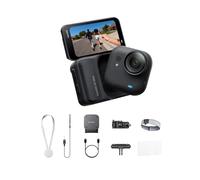 Insta360 GO Ultra Running Bundle Midnight Black - Tiny Hands-Free 4K Cam, Lightweight & Portable, Low Light Excellence, Mount Anywhere, FlowState Stabilization, 200 Min Battery Life