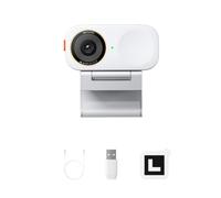 Insta360 Link 2C Pro Arctic White - 4K Webcam for PC/Mac | PC Camera, 1/1.3" Sensor, Auto Framing, HDR, Directional Noise-Cancelling, Streaming, Gaming, Meetings