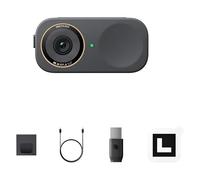 Insta360 Link 2C Pro, Webcam 4K PC Mac with 1/1.3" Sensor, HDR and Noise Cancelling Microphones, Low Light Performance, Auto Framing, Compatible with Video Calling Platforms