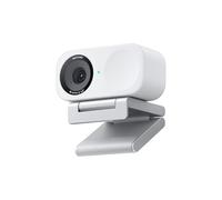 Insta360 Link 2C Standard Bundle Arctic White - 4K Webcam for PC/Mac | PC Camera, 1/2" Sensor, Auto Framing, HDR, AI Noise-Cancelling Mic, Gesture Control, Streaming, Gaming, Meetings