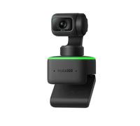 Insta360 Link AI-Powered 4K Webcam with Dual Microphones, Gesture Control, HDR, AI Tracking, Deskview and Streamer Mode - Built-in Privacy Protection