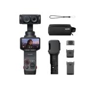 Insta360 Luna Ultra Endurance Bundle - 8K Vlogging Camera with Dual Leica Lenses, 12× Zoom, 1" Sensor, Detachable 2" Touchscreen, Triple AI Chip, Pocket Gimbal Camera for Vlog Photography