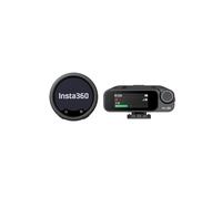 Insta360 Mic Pro (1 TX + 1 RX), Wireless Mini Lavalier Microphone for iPhone/Camera/Android, Video Recording, Bluetooth, Customizable E-ink Display, 3-Mic Array, Available for Lightning Device
