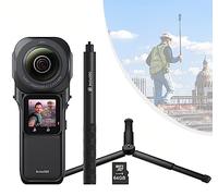 Insta360 ONE RS 1-Inch Leica 360 Degree Action Camera SURVEY PRO Kit inc: Invisible Selfie Stick + Tripod + 64GB
