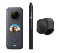 Insta360 ONE X2 360 Degree Action Camera PREMIUM Kit includes Invisible Selfie Stick + Lens Cap