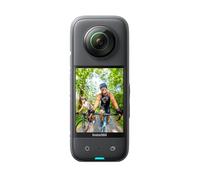 Insta360 X3 48MP 1/2" Action Camera 360° Waterproof Action Camera with 48MP Sensors, 5.7K 360° Active HDR Video, 72MP 360° Photos, 4K Single Lens, Stabilization, 2.29" Touch Screen with Sticker Kit
