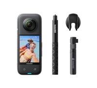 Insta360 X3 Bullet Time Bundle - 5.7K Waterproof 360 Camera | Waterproof Action Camera, Invisible Selfie Stick Effect, 5.7K Active HDR Video, 72MP 360 Photos, Stabilisation, AI Editing