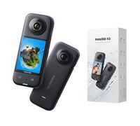 INSTA360 X3 4K Ultra HD 360 Action Camera - Black, Black