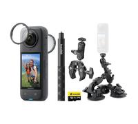 Insta360 X4 8K 360 Degree Action Camera - Car Bundle