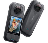 Insta360 X4 Air - Lightweight 165g 8K 360 Camera, Invisible Selfie Stick Effect, Replaceable Lenses, Shoot First & Frame Later, Built-in Wind Guard, FlowState Stabilization, AI-Powered App