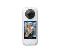 Insta360 X4 Air Arctice White - 8K 360 Camera, Lightweight 165g | Waterproof Action Camera, Replaceable Lenses, Wind Guard, FlowState Stabilization, AI-Powered App, Motorcycling, Skiing