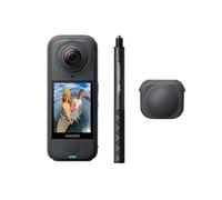 Insta360 X4 Air Snowboard Bundle - 8K 360 Camera, Lightweight 165g | Waterproof Action Camera, Replaceable Lenses, Wind Guard, FlowState Stabilization, AI-Powered App, Motorcycling, Skiing