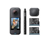 Insta360 X4 Air Starter Bundle - Lightweight 165g 8K 360 Camera, Invisible Selfie Stick, Replaceable Lenses, Shoot First & Frame Later, Built-in Wind Guard, FlowState Stabilization, AI-Powered App