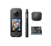 Insta360 X4 Air Starter Bundle - Lightweight 165g 8K 360 Camera, Invisible Selfie Stick, Replaceable Lenses, Shoot First & Frame Later, Built-in Wind Guard, FlowState Stabilization, AI-Powered App