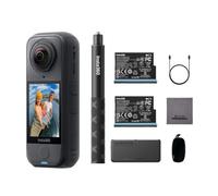 Insta360 X4 Air Starter Power Bundle, 8K 360 Camera, AI App, Ready to Shoot | Waterproof Action Camera, Replaceable Lenses, Wind Guard, FlowState Stabilization, AI-Powered App, Motorcycling, Skiing