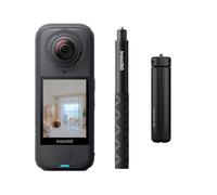 Insta360 X4 Air Virtual Tour Bundle - 8K 360 Camera, Lightweight 165g | Waterproof Action Camera, Replaceable Lenses, Wind Guard, FlowState Stabilization, AI-Powered App, Motorcycling, Skiing