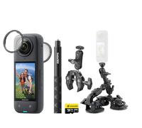 Insta360 X4 8K 360 Degree Action Camera - Car Bundle