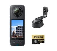Insta360 X4 Construction Bundle - Hard Hat Camera Mount - 360° Construction Camera, 8K30fps 360 HDR Video, 72MP Photo, 11K Timelapses, Supports DroneDeploy, OpenSpace, Cupix, Oculo, WhiteHelmet