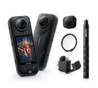 Insta360 X5 Creator Combo (X5 + Quick Reader + 114 cm Invisible Selfie Stick + Lens Protector)