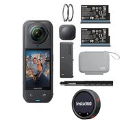Insta360 X5 Essentials Bundle + Mic Pro - Waterproof 8K 360° Action Camera Kit with Mic Pro Wireless Microphone System, 32-Bit Float Audio & Invisible Selfie Stick