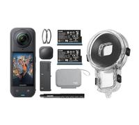 Insta360 X5 Essentials Bundle + Pro Dive Case - Waterproof 8K 360° Action Camera Kit, Pro Dive Case, Invisible Selfie Stick & Lens Guards